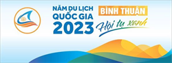 Tuyên truyền sự kiện Năm Du lịch quốc gia 2023 với chủ đề “Bình Thuận - Hội tụ xanh”