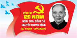 Đề cương tuyên truyền Kỷ niệm 120 năm Ngày sinh đồng chí Nguyễn Lương Bằng