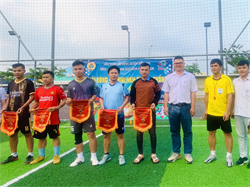 Công đoàn Công Ty TNHH Giày Nam Hà Việt Nam tổ chức giải bóng đá nam năm 2024
